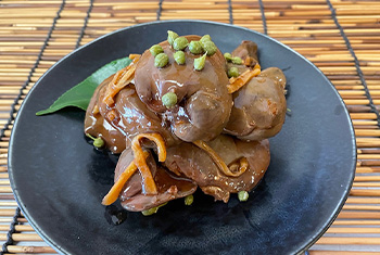 鶏肝の山椒煮